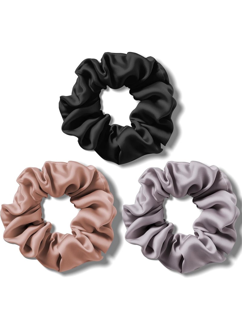 Hair Scrunchies Ponytail Holder Satin Elastic Soft Hair Ties Scrunchy Hair Bands for Girls and Ladies Hair Accessories (Multi colour) - Image 1
